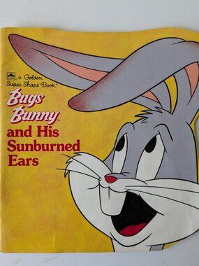 5/$15 Picture Book Vintage Kids Bugs Bunny & His Sunburned Ear PreK Kindergarten
